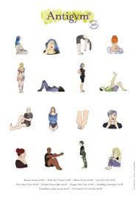 dessins d'antigym et logo